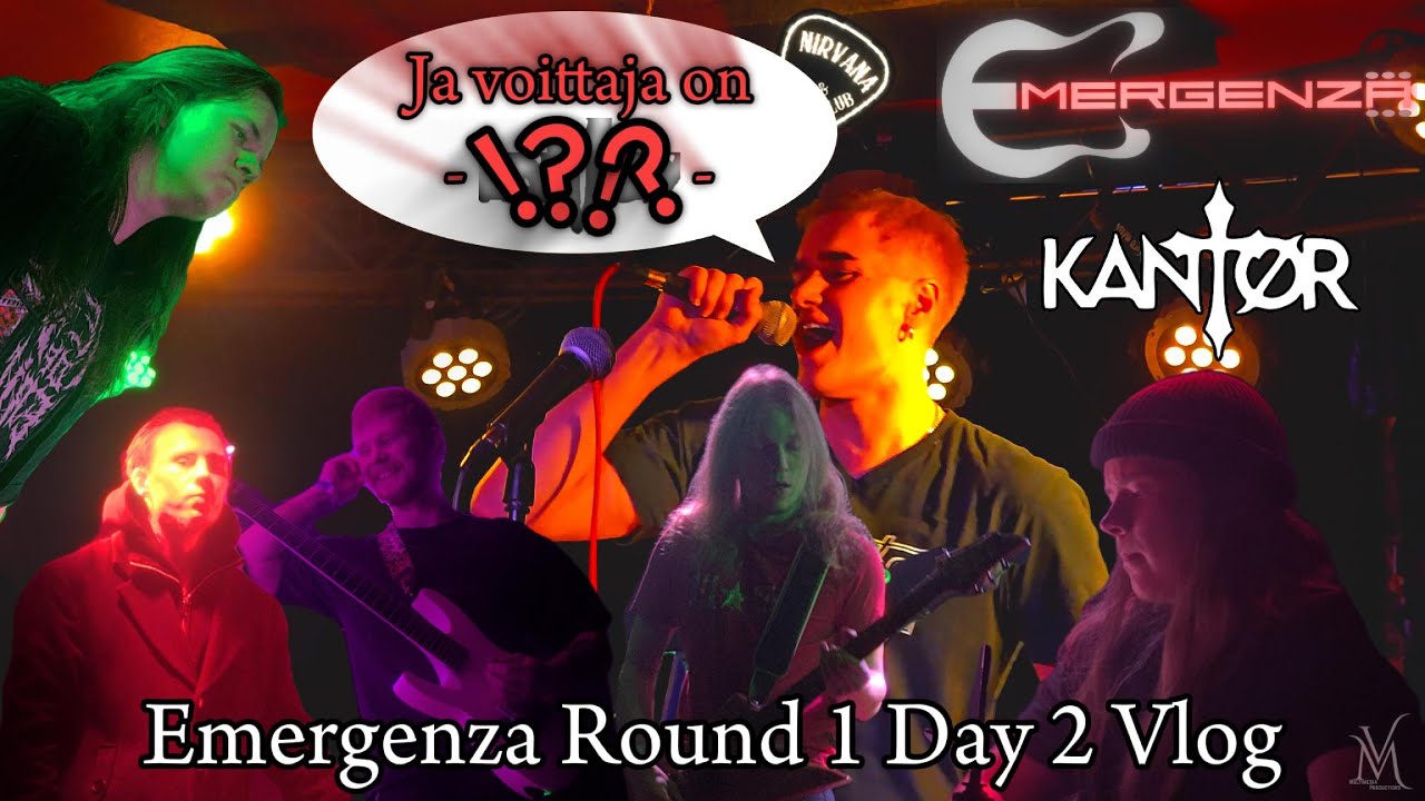 Emergenza Round 1 Day 2 Vlog With KANTØR (VM Vlogs)