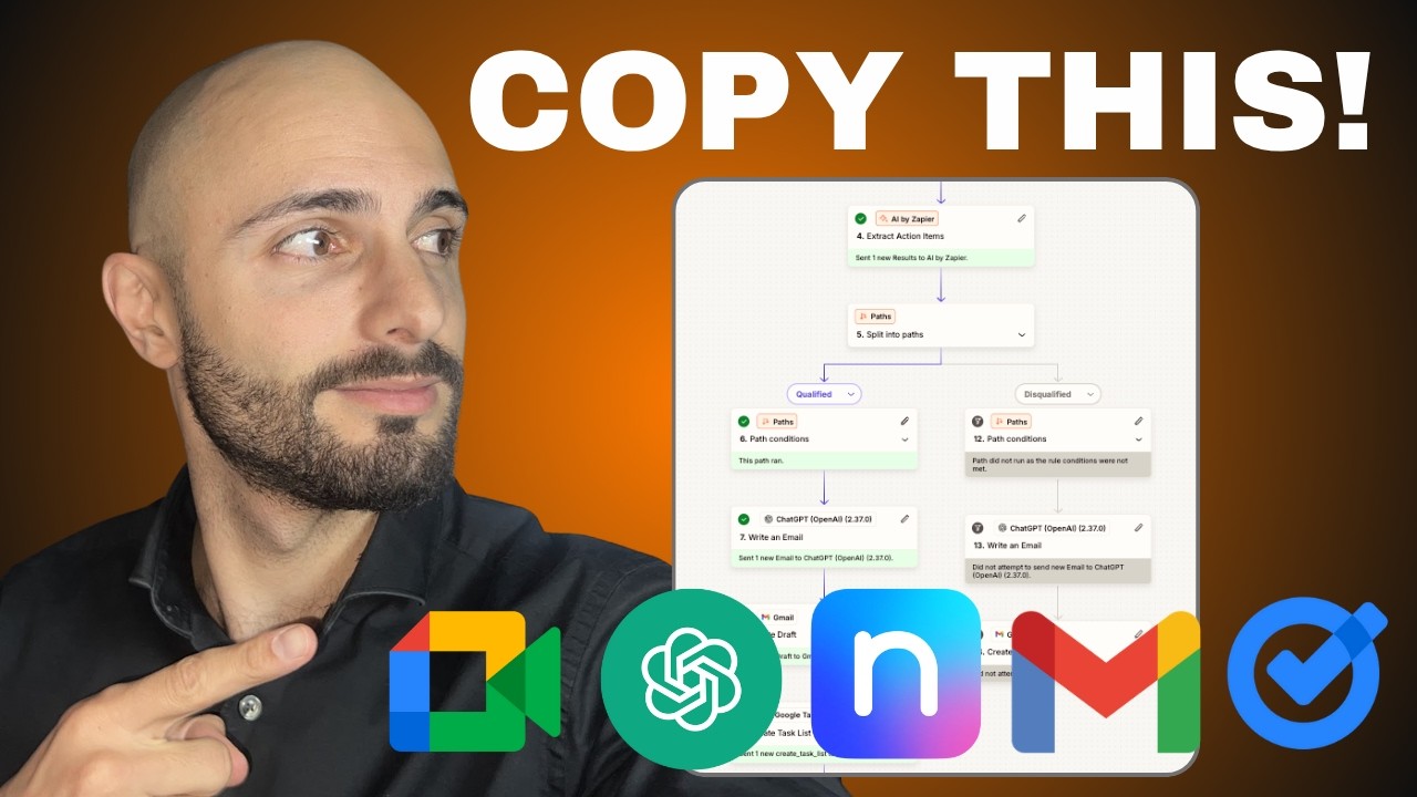 How To Automate Your Sales Call Follow-up Process with AI | Google Meet + Zapier + Notta + OpenAI