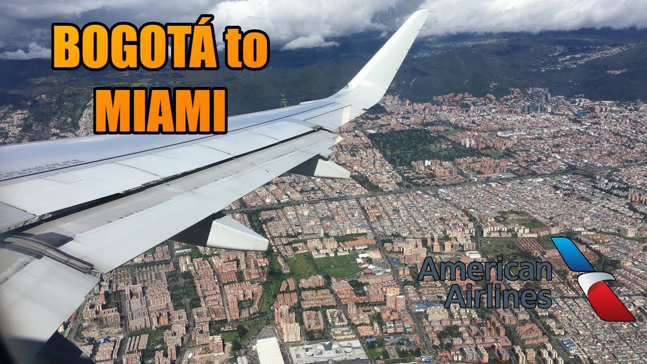 Bogota Miami BOG-MIA | American Airlines | Airbus A319 (#35)