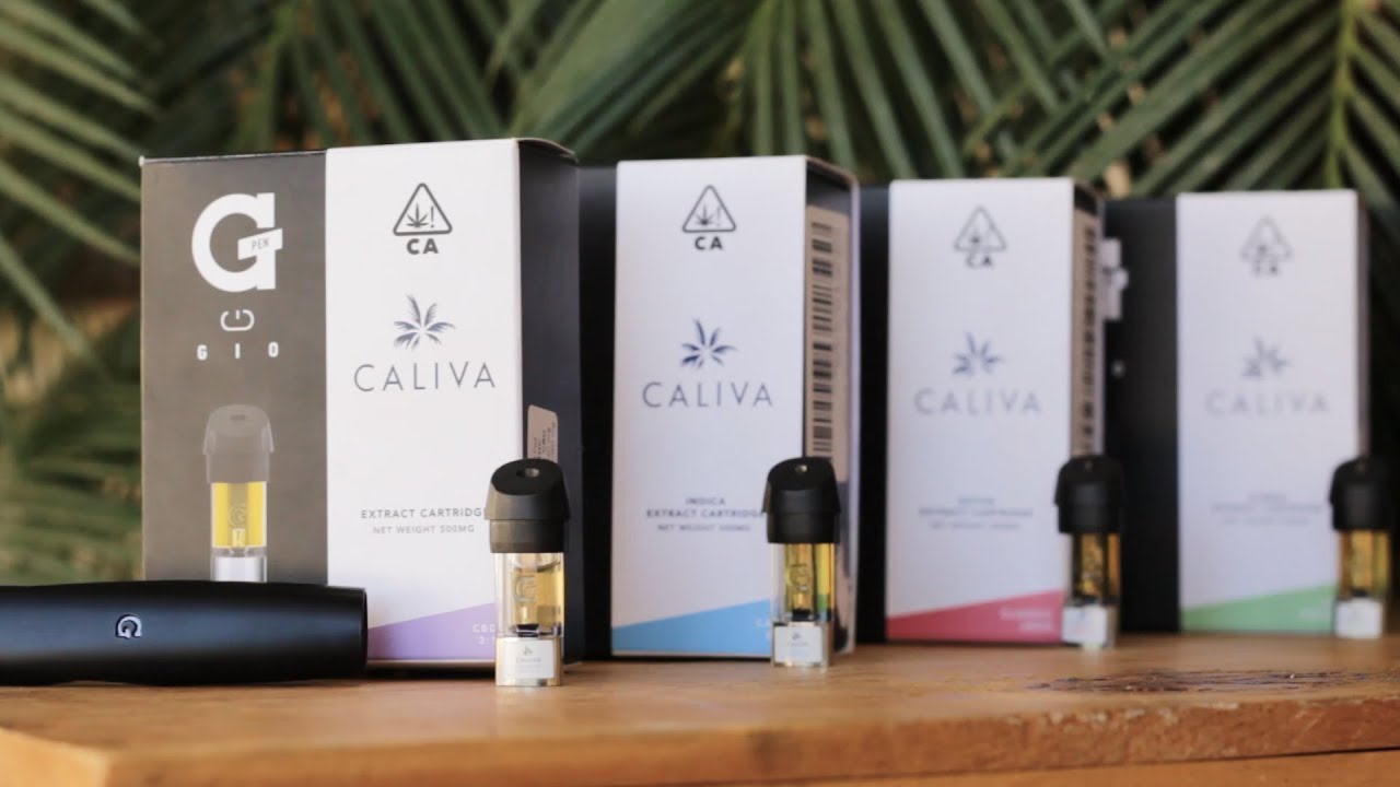 [SHORT] Caliva's G Pen Gio - Four Formulations of Vape