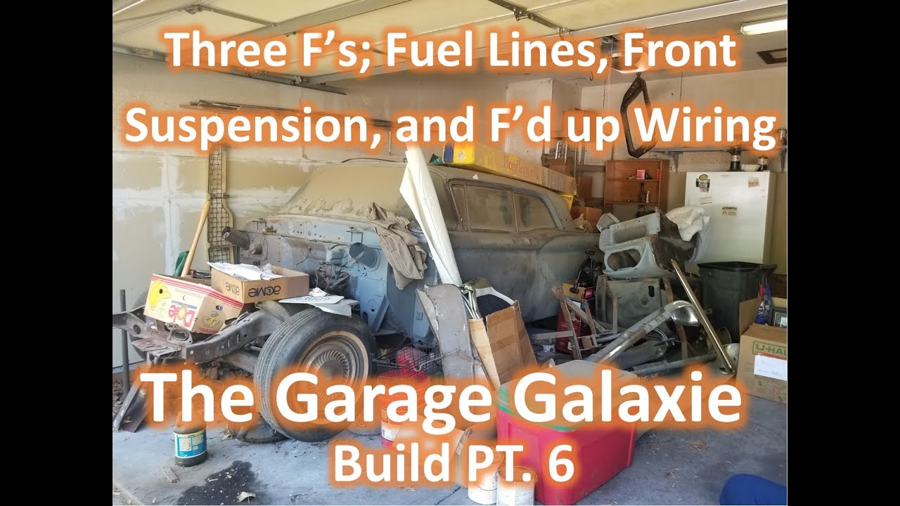 Wiring Disaster and New Custom Fuel Lines - 1959 Ford Galaxie Build pt. 6