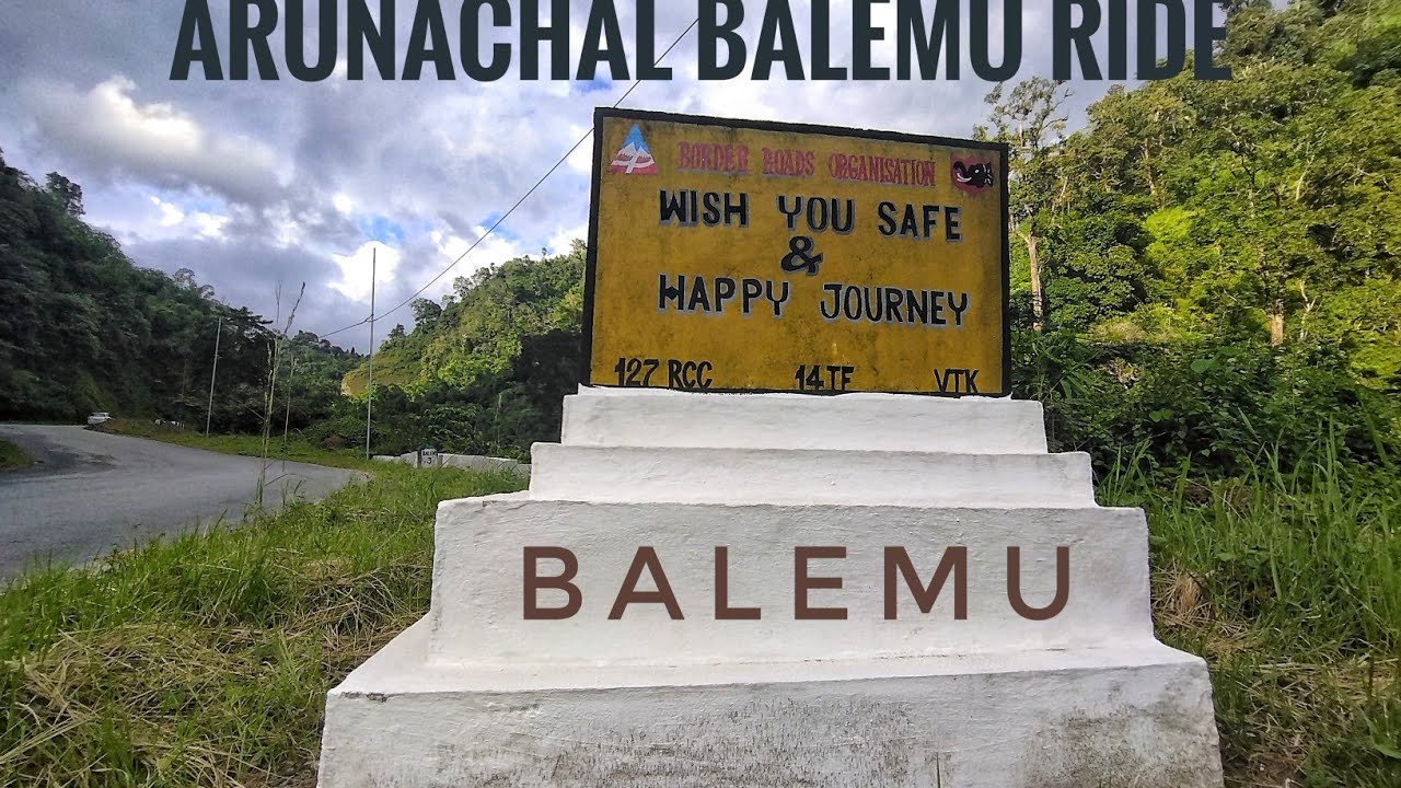 Arunachal pradesh Balemu Ride with crazy Roads..next level ride ..by X200