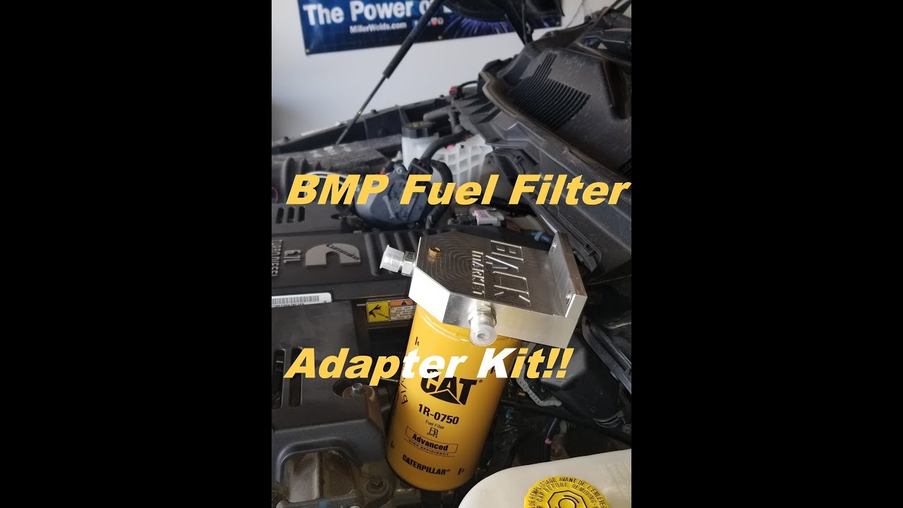 Black Market Perfromance BMP CAT Fuel Filter Adapter for Cummins