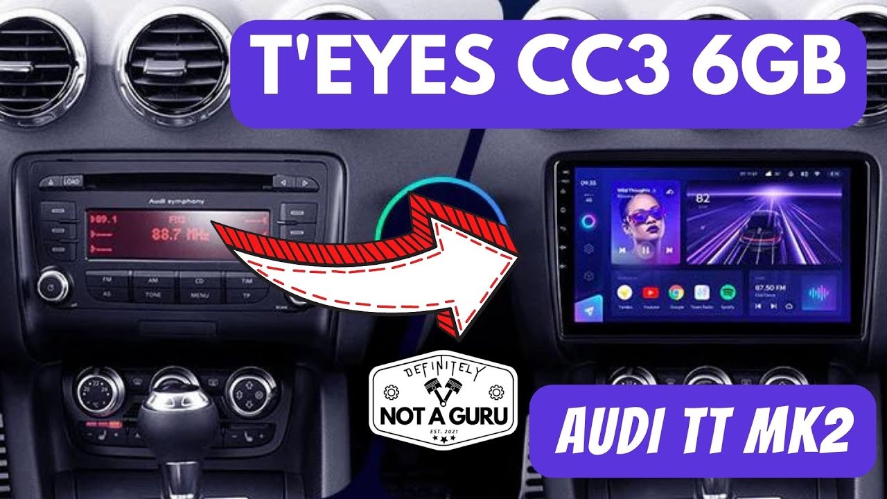 Обзор Teyes CC3 | Обзор головного устройства Android | Модификации Audi TT Mk2 2007 года