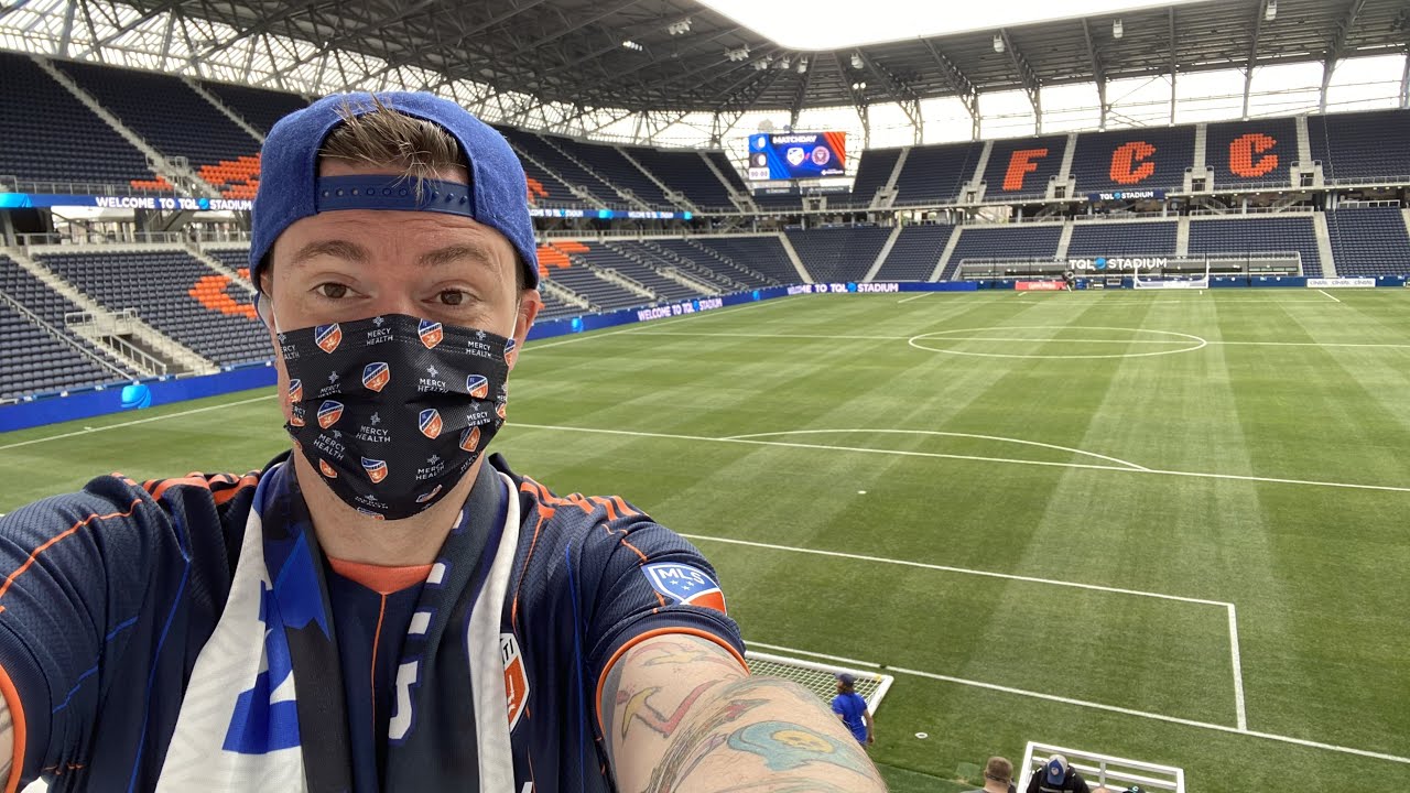 First Ever FC Cincinnati Match At The New TQL Stadium!!