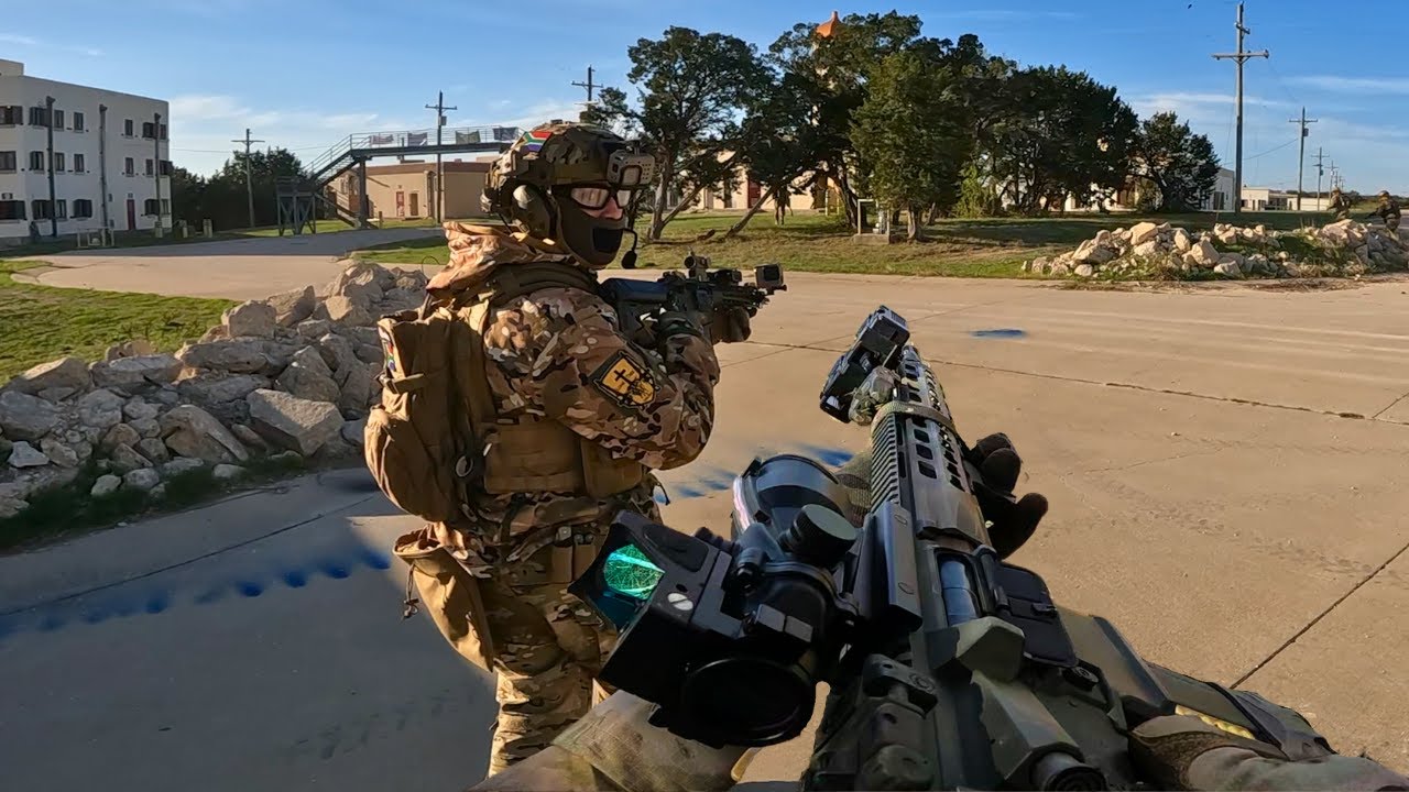 AIRSOFT on a MILITARY BASE!