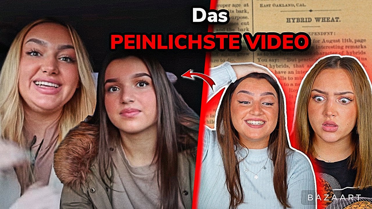 soo cringe.. 1. Reaction auf unser eigenes Video HAHA