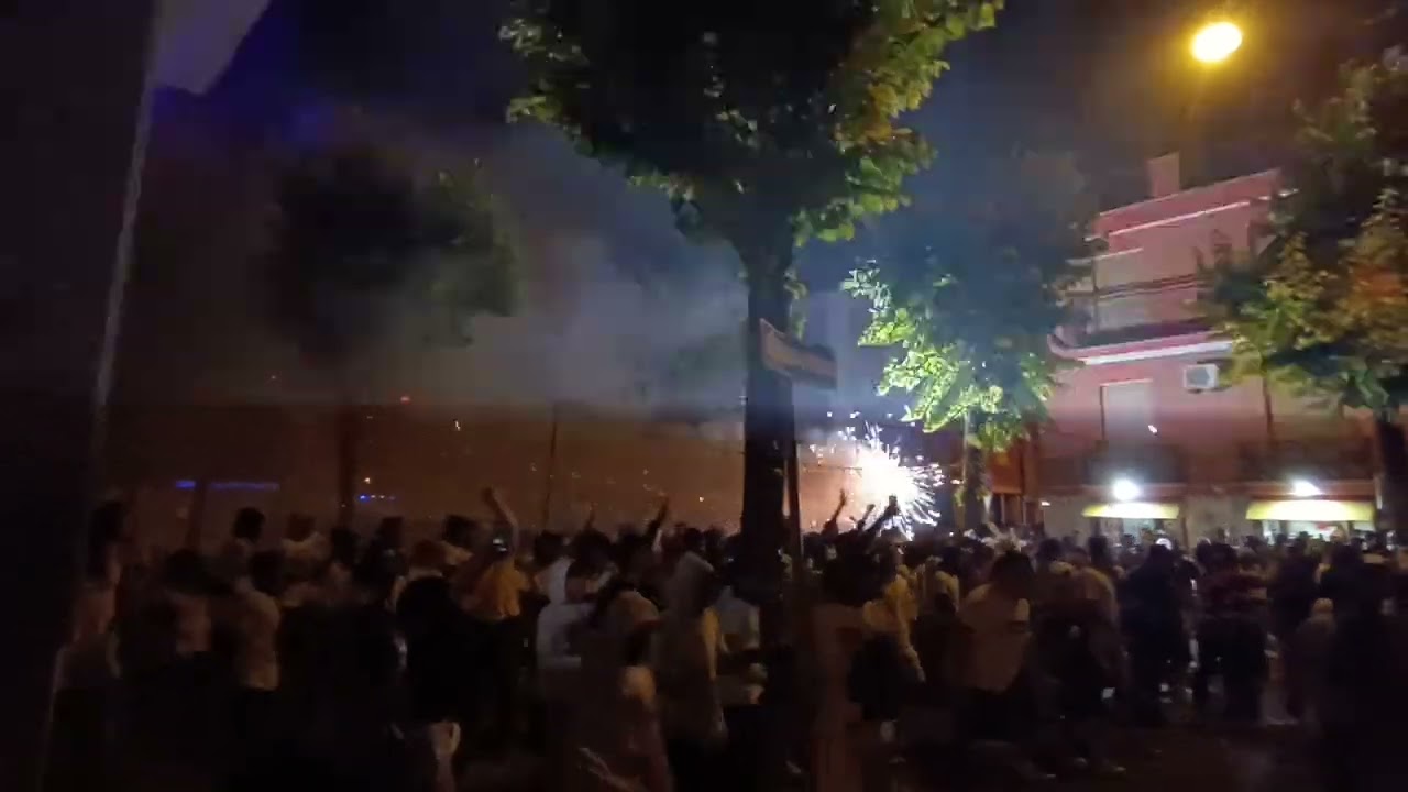 Batteria processionale Festa Madonna del Carmine 2025 #fireworks #sansevero #processione #tradition