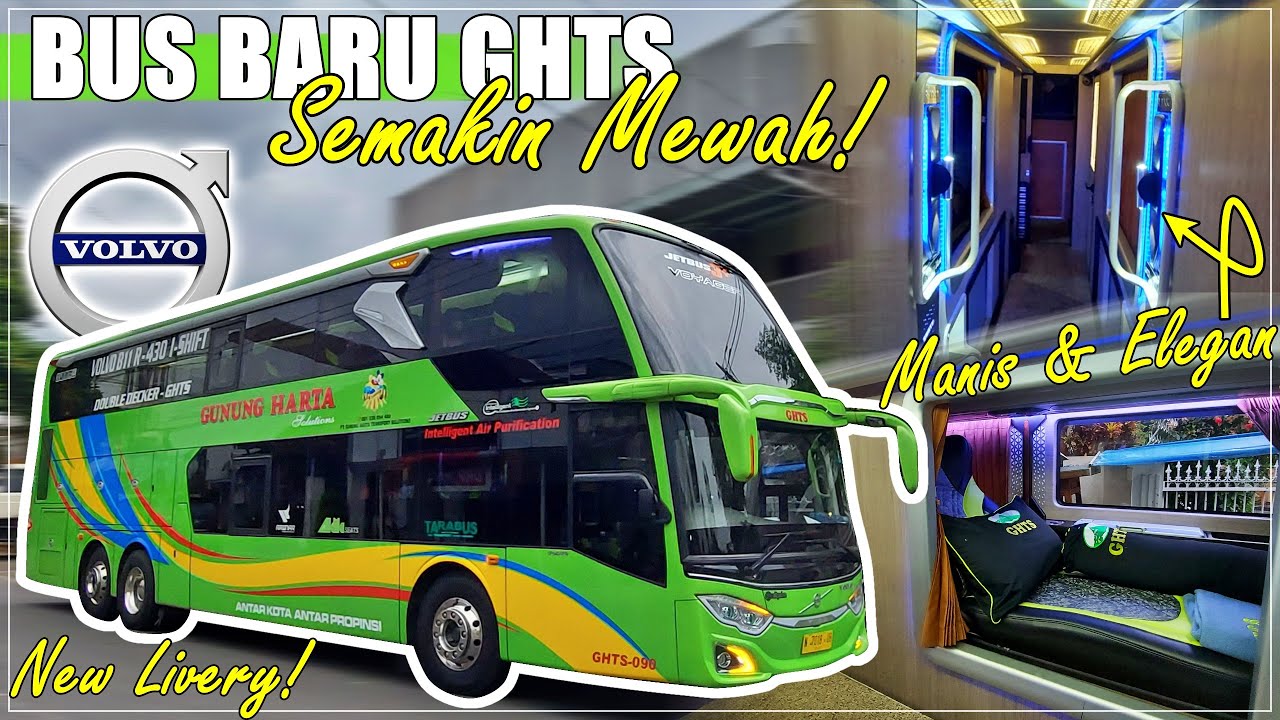 SLEEPER DENGAN DESIGN MEWAH & ELEGAN! | BUS TERBARU PO GUNUNG HARTA SOLUTIONS | KALI INI JATAH BOGOR
