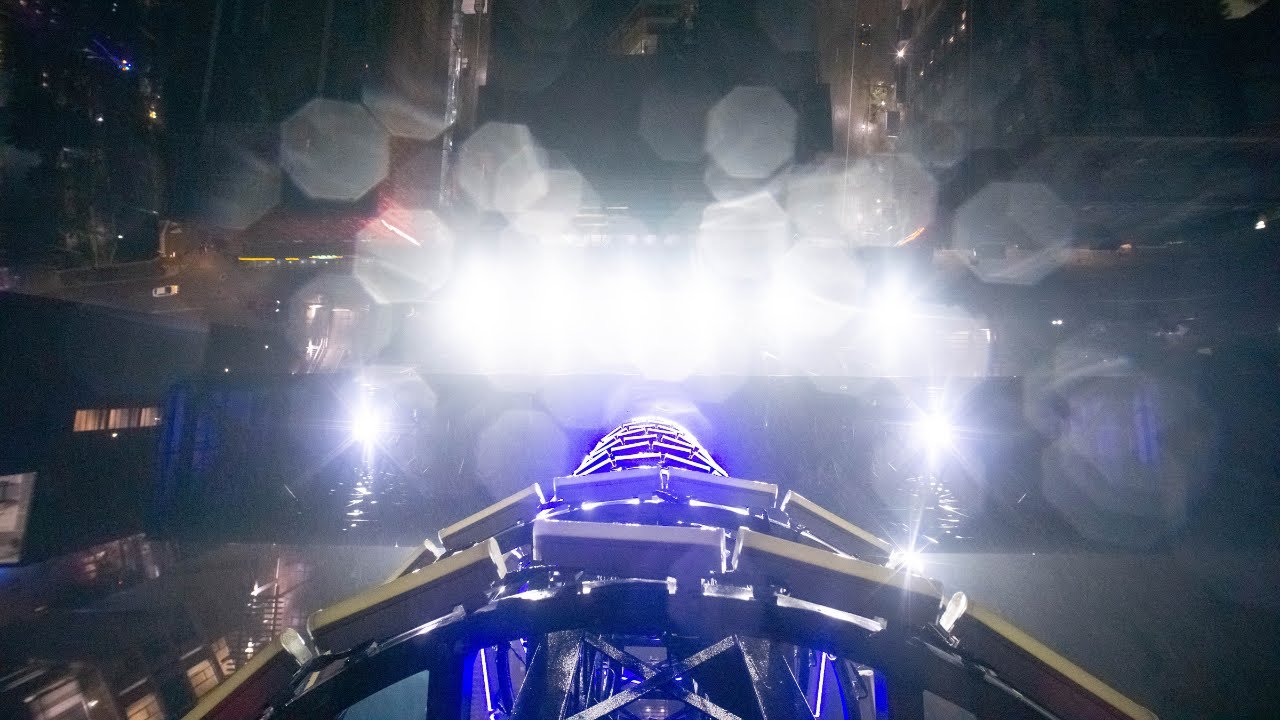 surreal spire climb in the rain