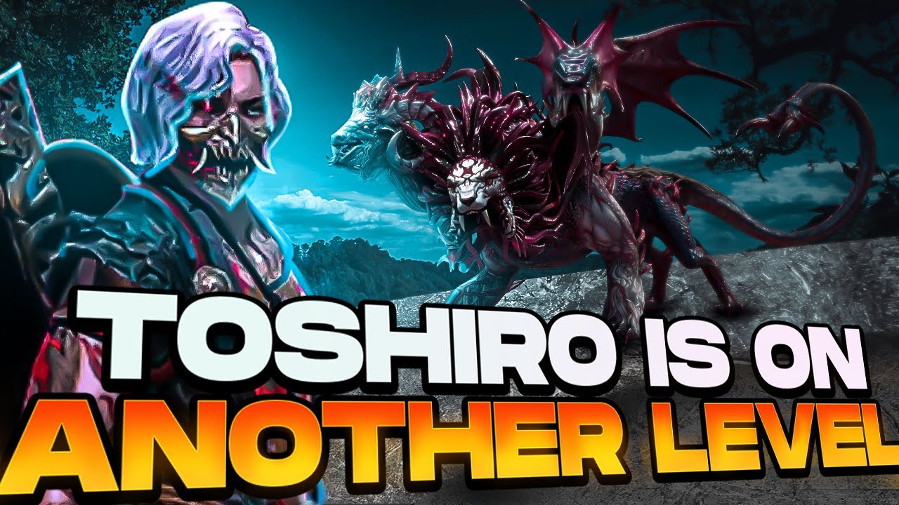TOSHIRO IS NOT FROM THIS WORLD.. BEST DAMAGE DEALER IN Raid: Shadow Legends