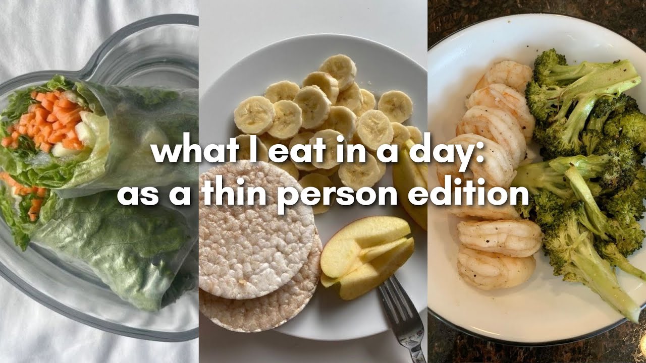 🥑 what I eat in a day as a THIN person tiktoks compilation 🥑