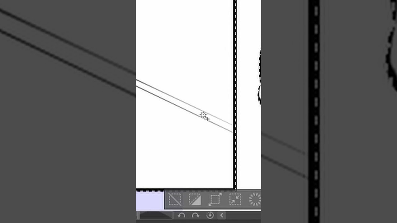 Quick way to select the line art in your drawing (Clip Studio Paint)