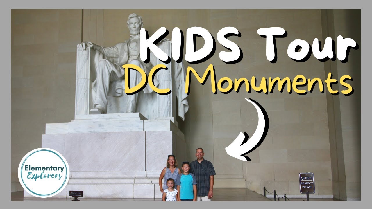 Monument Tour of Washington DC - Junior Rangers Ride the Circulator Bus - Washington DC