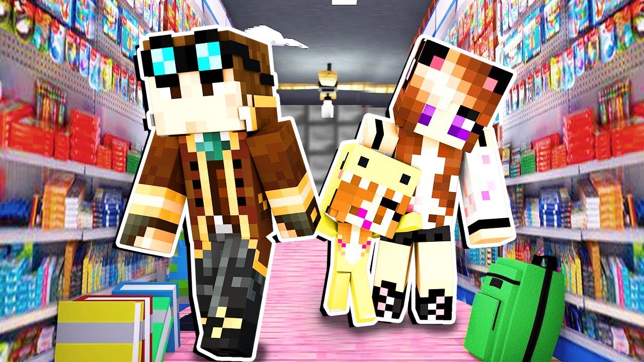COMPRO IL MATERIALE PER LA SCUOLA DI MIA FIGLIA!! - Casa di Minecraft #59