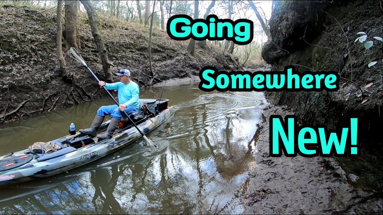 Overnight Kayak Trip On The River With My Lure 13.5