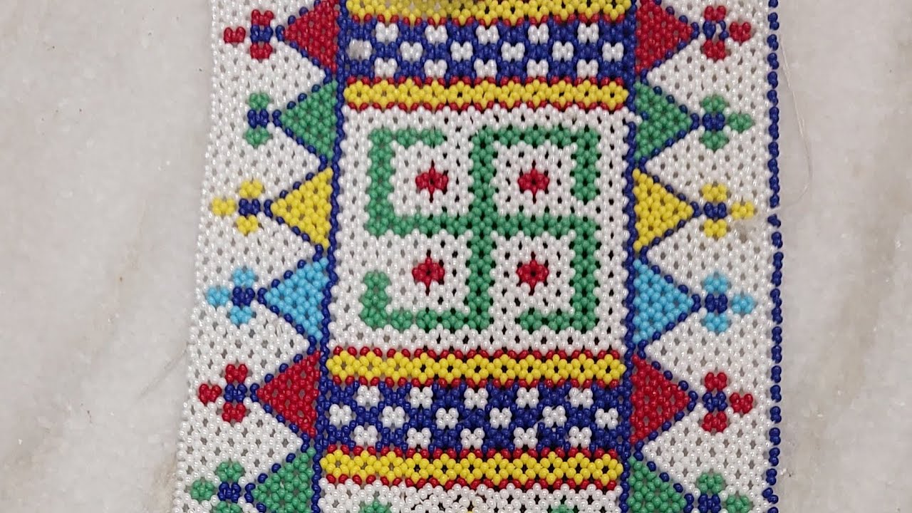 મોતીની પોંખવાની ચુંદડી પાર્ટ 11 | dalmoti dupatta | પોખવાની ચુંદડીમા શ્રીનાથજી નો નમુનો |