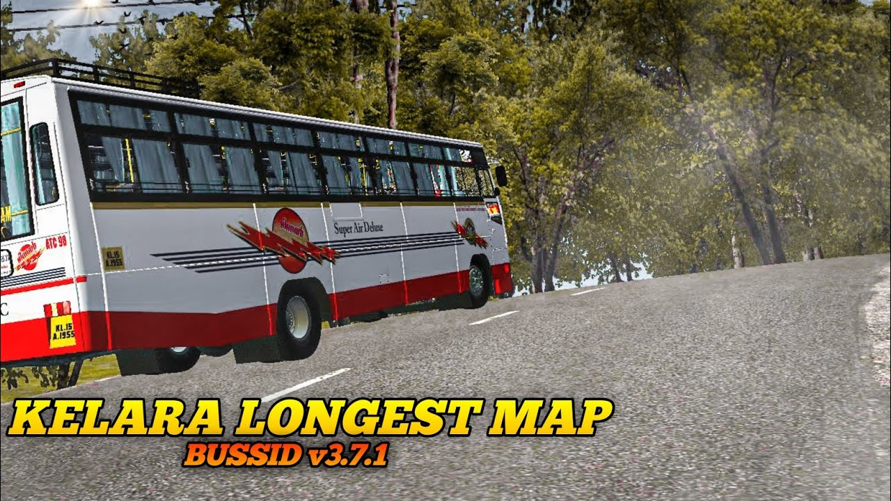 🌴KERALA LONGEST MAP🌴DOWNLOAD NOW🌴BUSSIDv3.7.1 