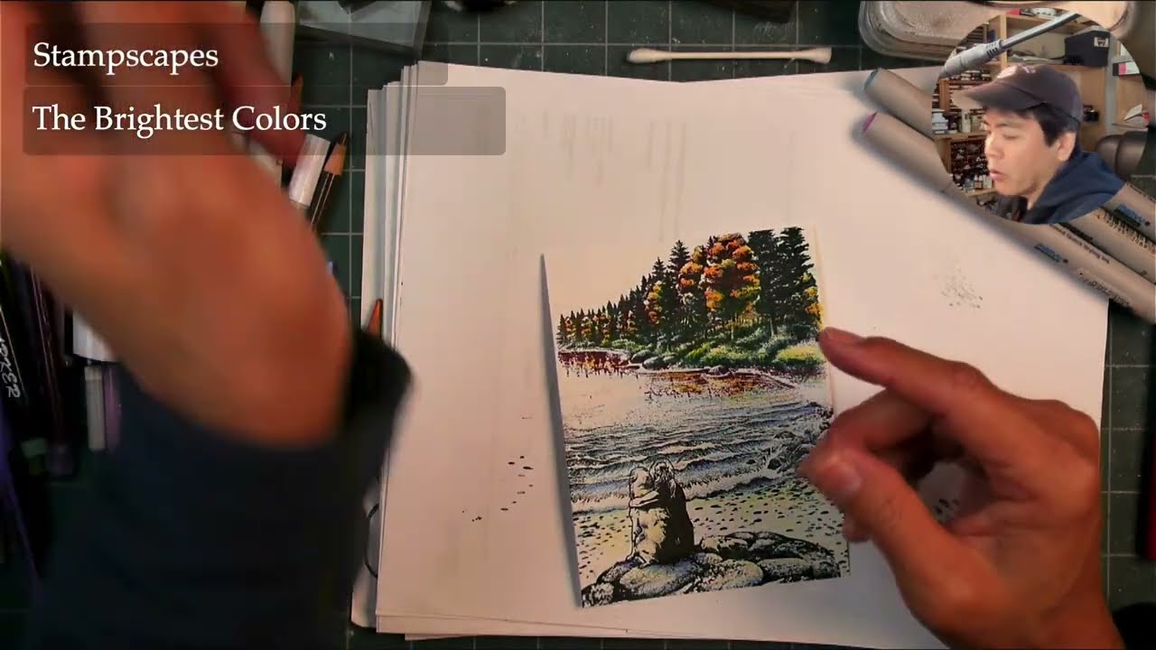 Stampscapes: The Brightest Colors (Memories of Maine)