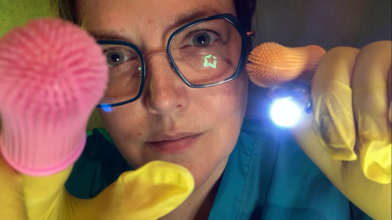 ASMR French RP Исследование черепных нервов ASMR FR Ролевая игра