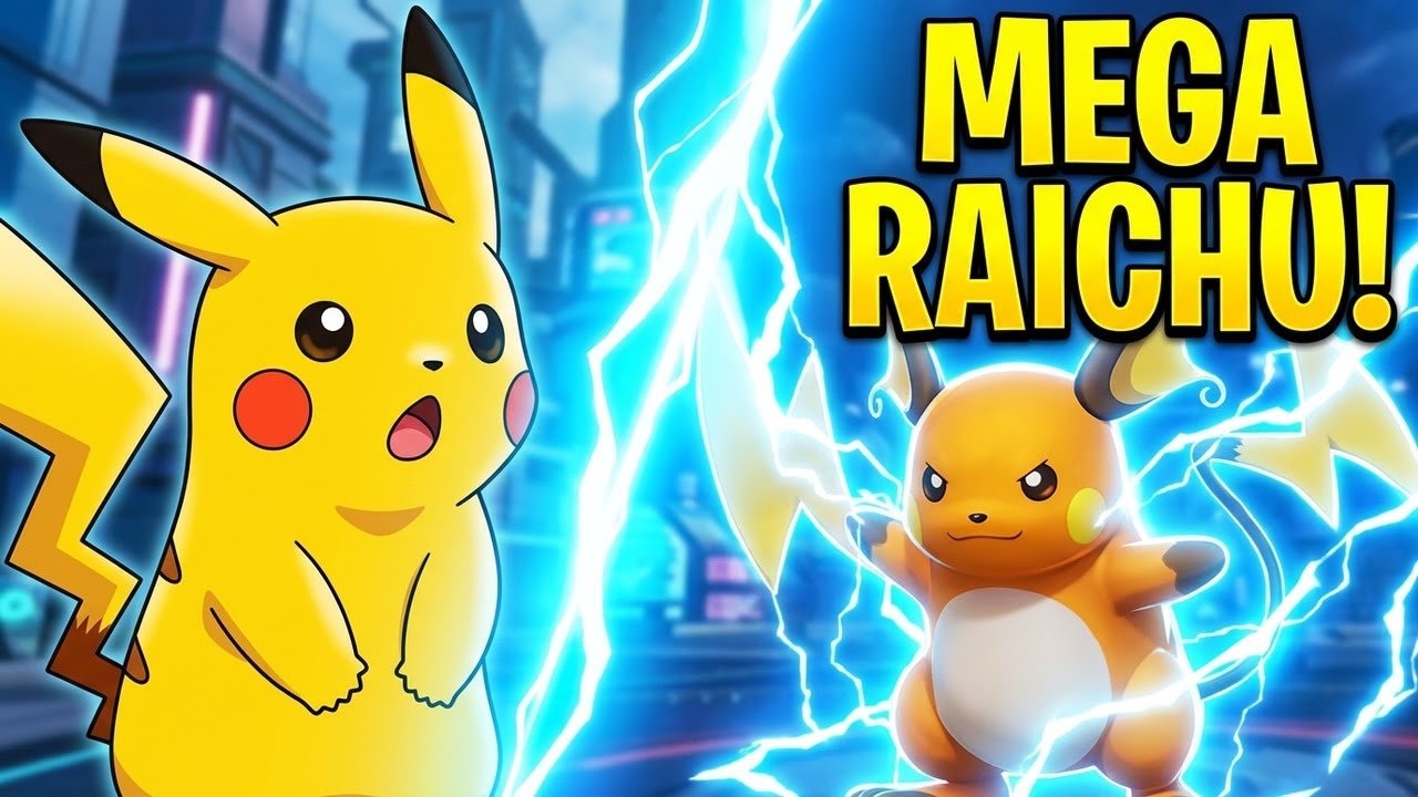 SEEING PIKACHU MEGA EVOLVE TO RAICHU*POKEMON LEGENDS ZA*(EP4)