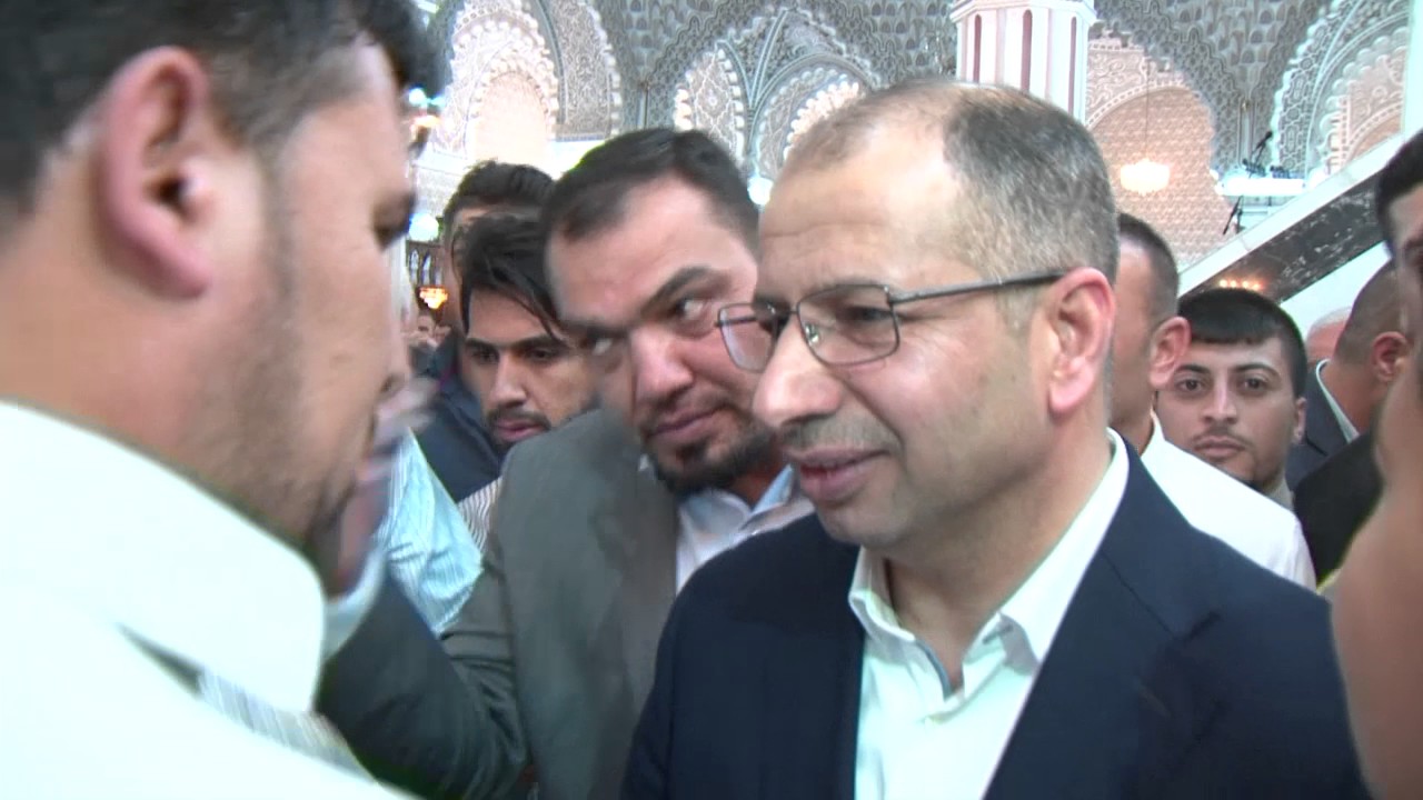 الرئيس الجبوري يؤدي قيام الليل و صلاة الفجر في جامع ابو حنيفة النعمان ليلة 27 رمضان 22 6 2017