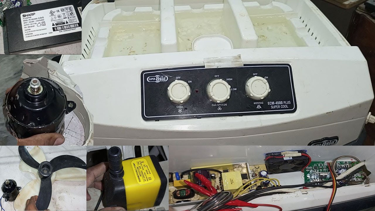 Room Cooler Convert AC to DC