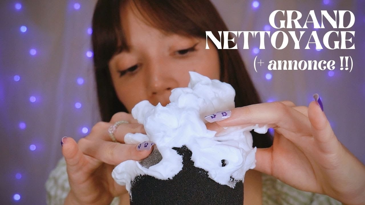 ASMR | Nettoyage de mon Blue Yeti après 4 ans de fidèles services 🧼 (+ ANNONCE)