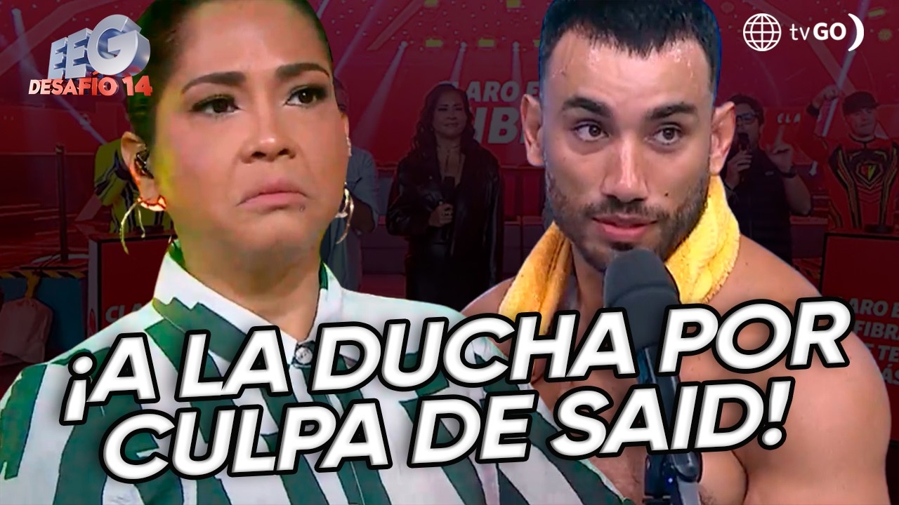EEG Desafío 14: Said Palao respondió mal y todos se fueron a la ducha  (HOY)