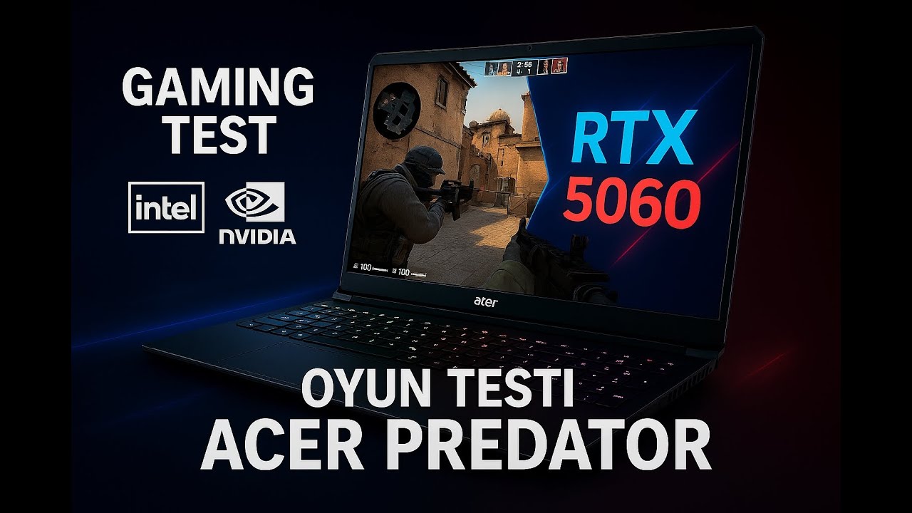ACER PREDATOR HELIOS NEO 16AI RTX 5060 GAME TEST