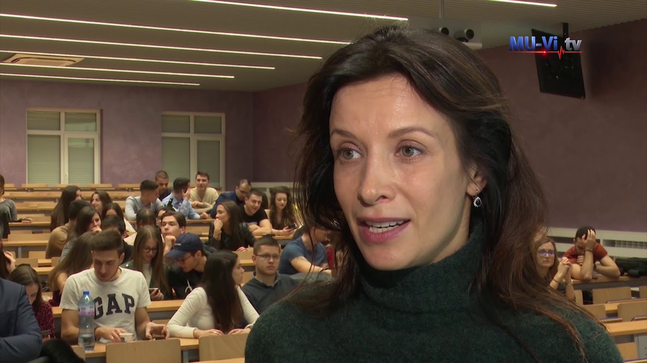 Actress Yana Marinova met with students from MU-Varna