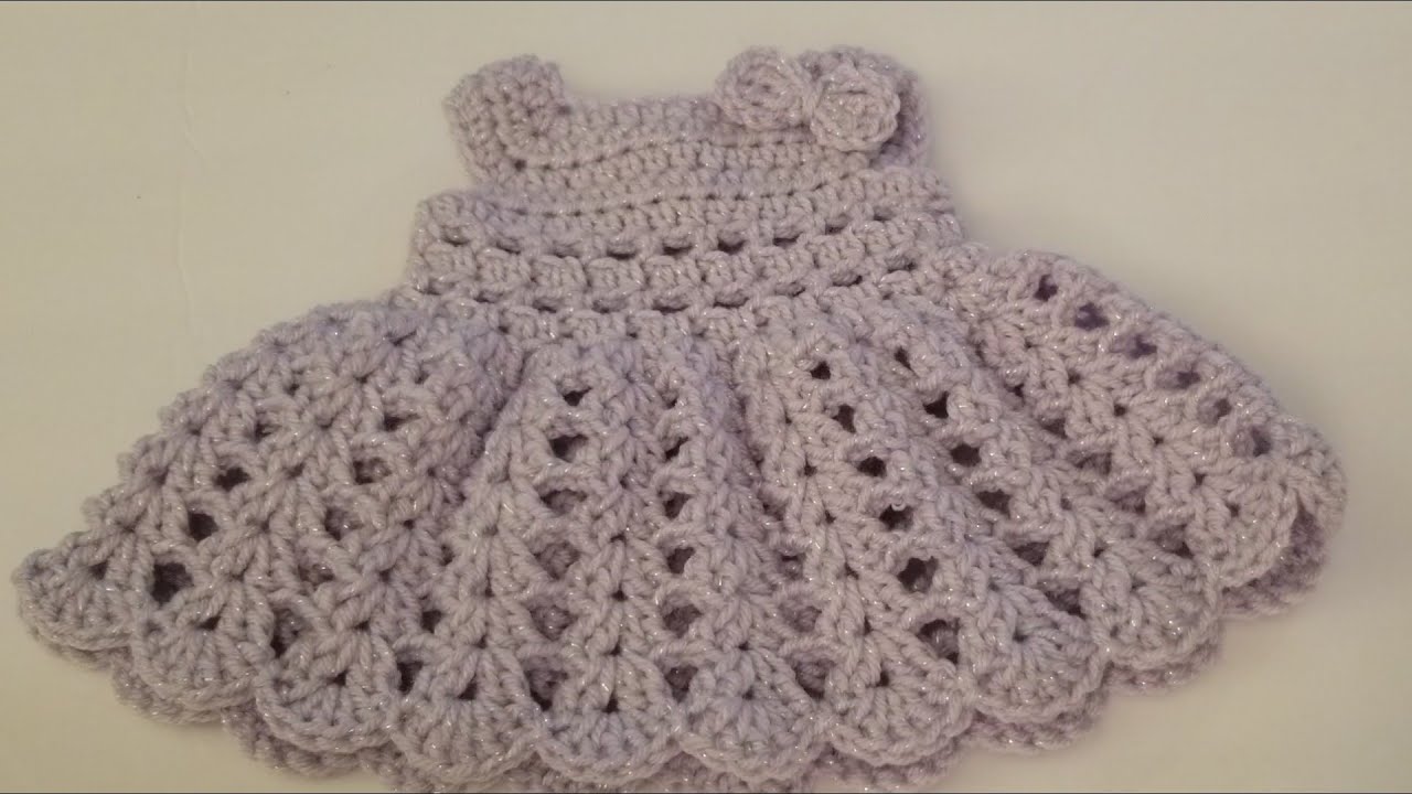 Crocheted Shelly Dress - Tutorial