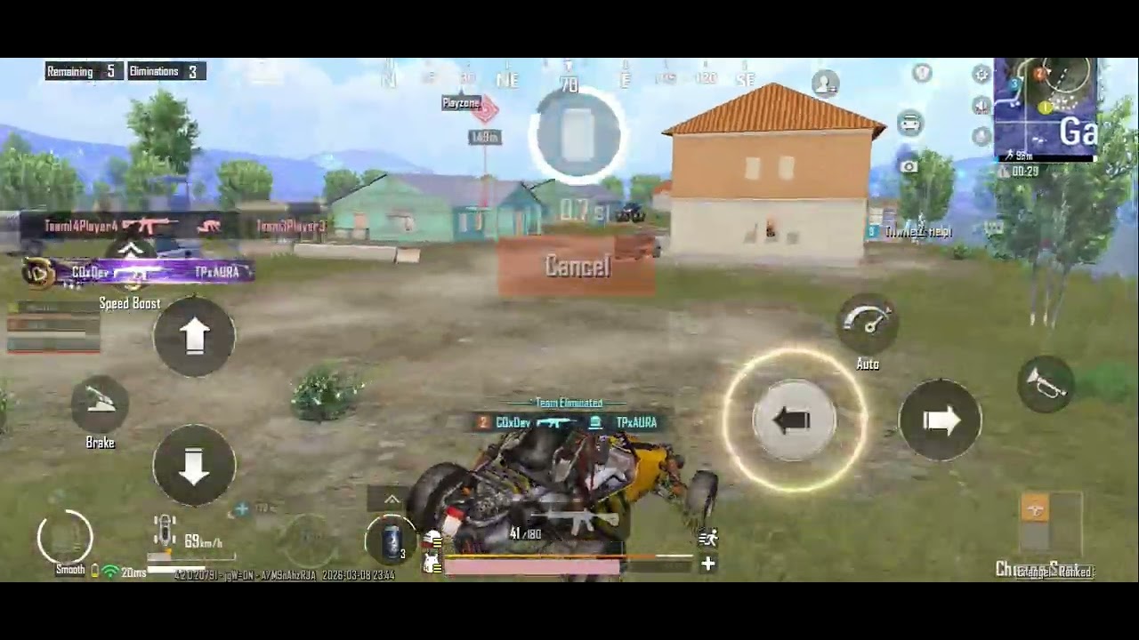 Solo 5 finishes assaulter pov intense last zone fight with wwcd 🔥❤️