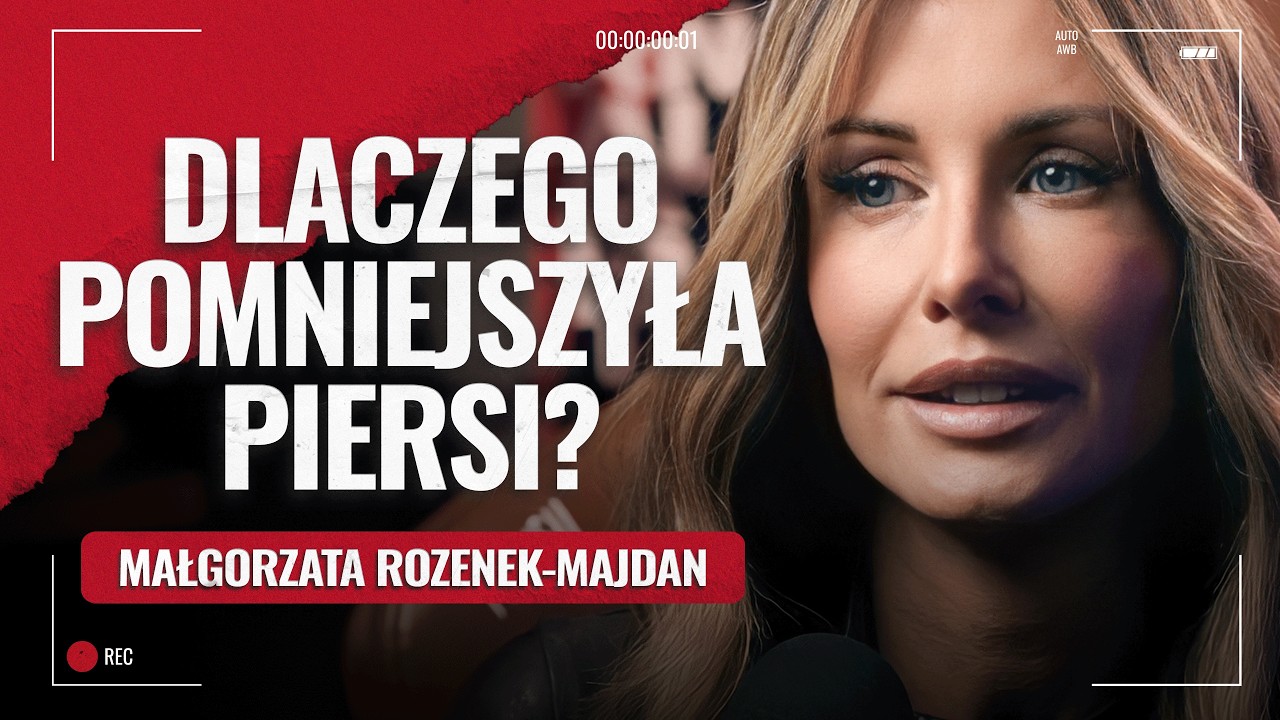 Nowa twarz? To za dużo powiedziane. Małgorzata Rozenek-Majdan w podkaście Żurnalisty