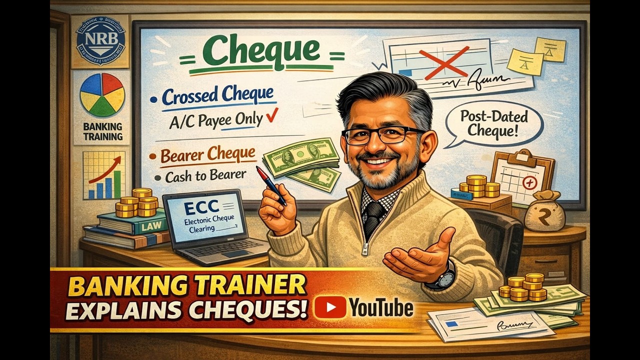 चेक (Cheque) र यसको प्रकार l
