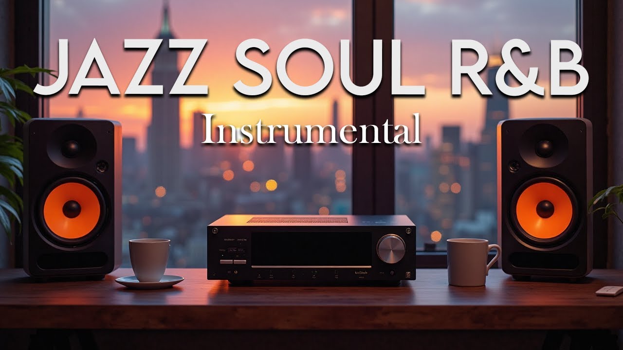 Smooth Jazz & Soulful R&B Grooves Cozy Cafe Ambience – Relax & Focus