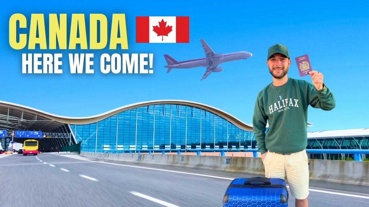 Мы наконец-то едем в КАНАДУ 🇨🇦 | День путешествия в Торонто + первые впечатления! ✈️