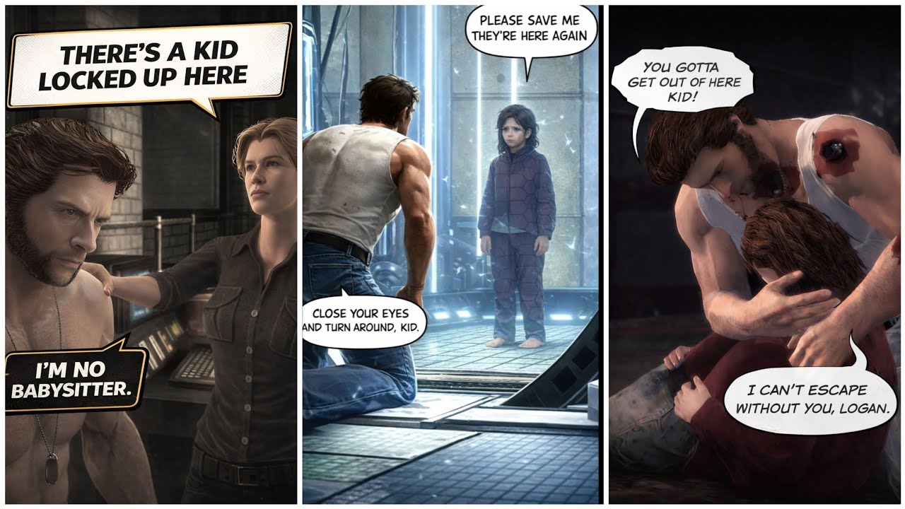 Logan saves little kid from evil Doctor. #wolverinegame #gaming #highlights #wolverinegame2009
