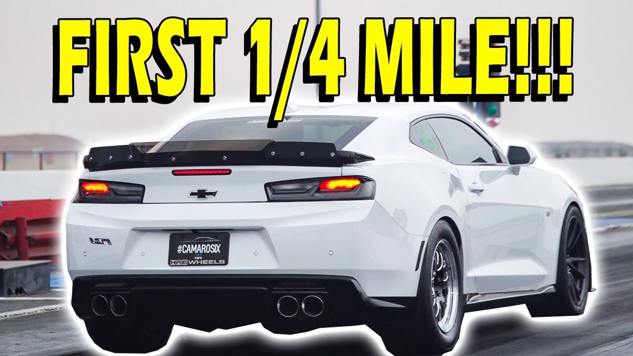 1/4 Mile Run Complete! Built 2016 Camaro SS at Battle of the Bowties