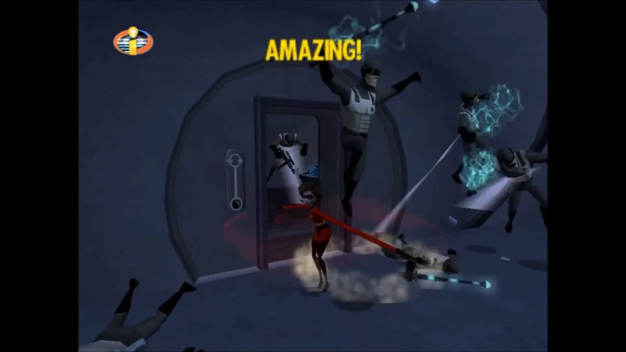 The Incredibles Video Game Walkthrough Part 12 - Finding Mr. Incredible