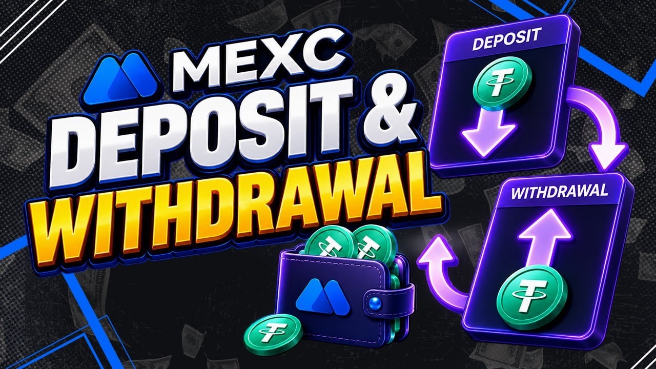 How to Deposit & Withdraw Funds on MEXC | Step-by-Step Crypto Transfer Guide (2026)