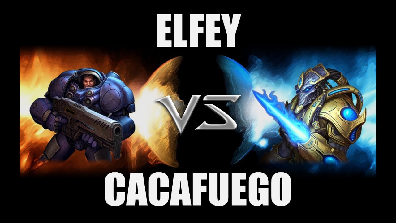 elfey (T) VS Cacafuego (P) -- Starcraft 2 [LAGTV]