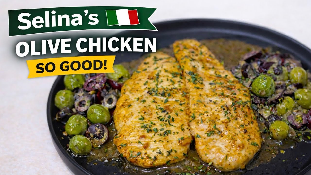 Olive Chicken Selina This Secret Italian Chicken Dish Was a Vegas Legend #chicken #viral #trending