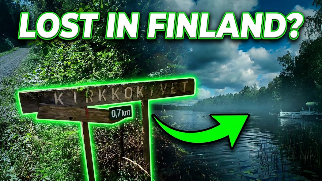 Otavan Kirkkokivet, 35km by Bicycles & Hiking in Finland, 4K