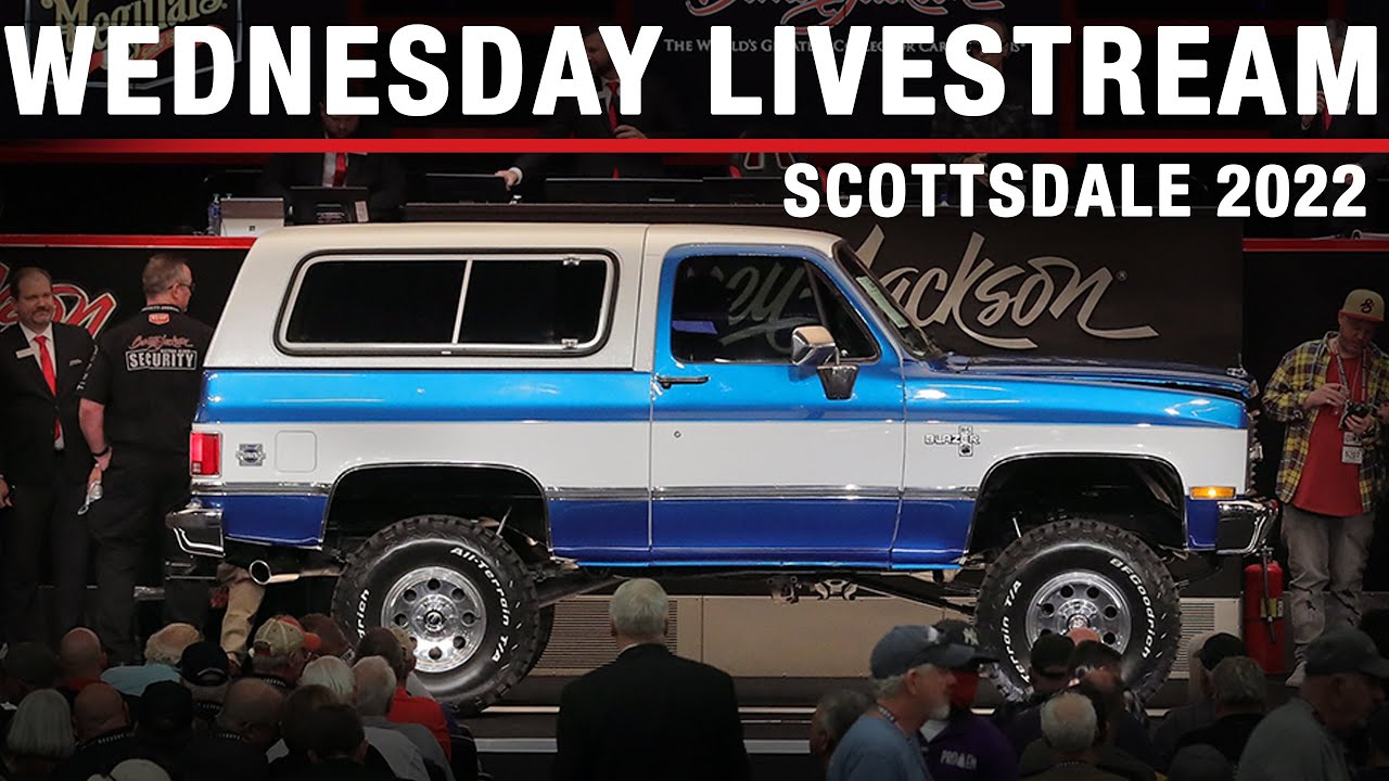 2022 SCOTTSDALE AUCTION - Wednesday, January 26, 2022 - BARRETT-JACKSON LIVESTREAM