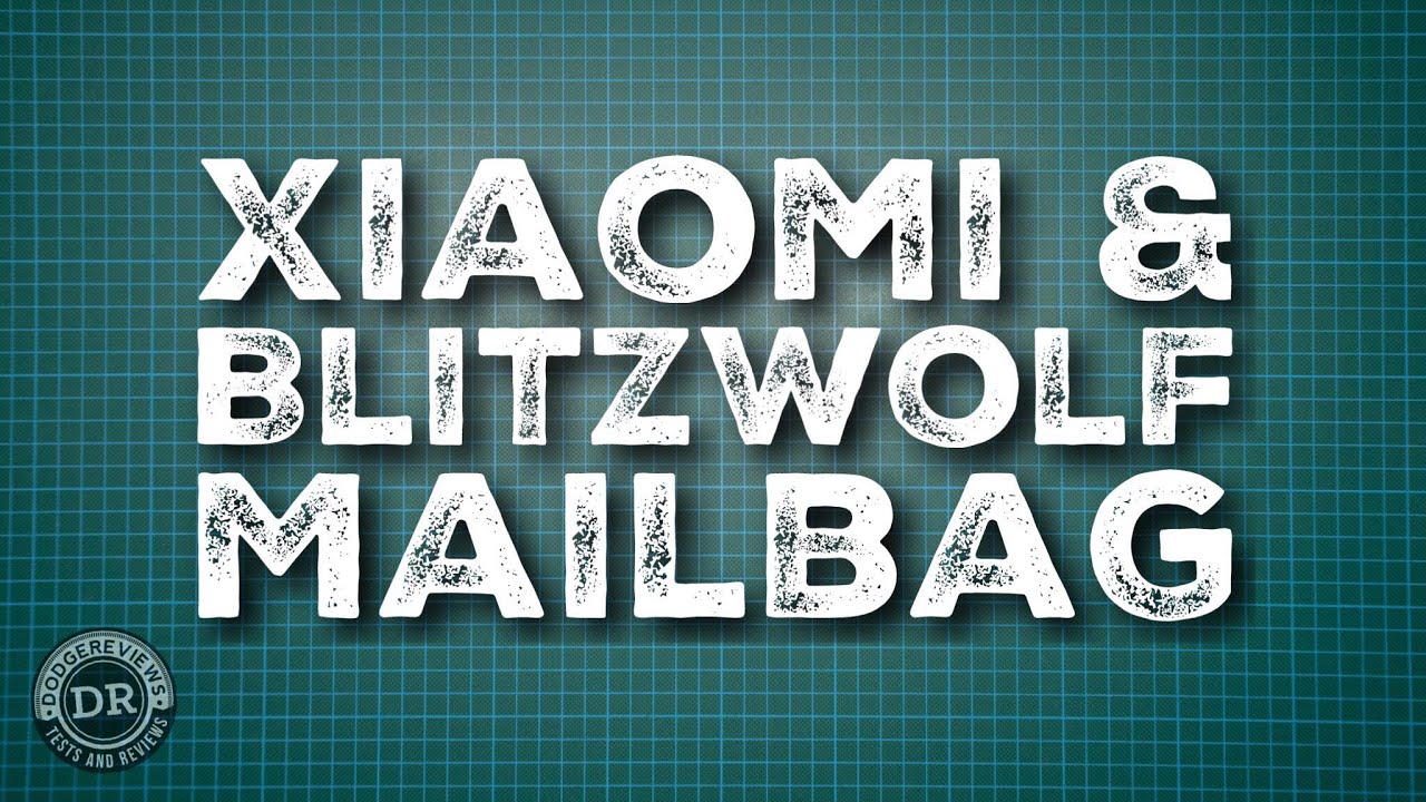 Blitzwolf charger & Xiaomi powerbank unboxed