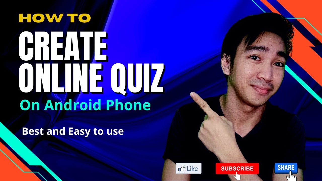 Paano gumawa ng online quiz gamit ang cellphone