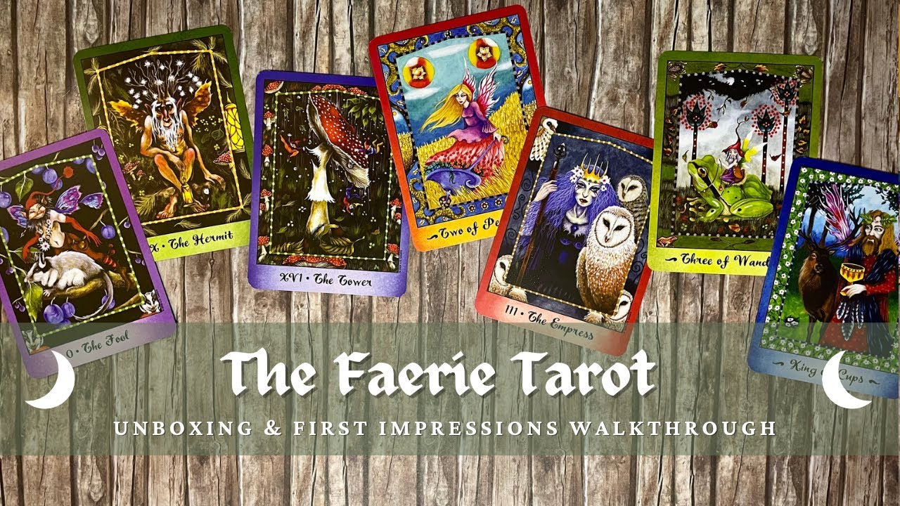 Strange and a bit eerie! | Faerie Tarot | First impressions walkthrough