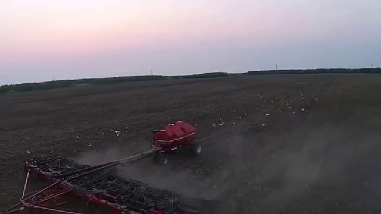 Drone farm video