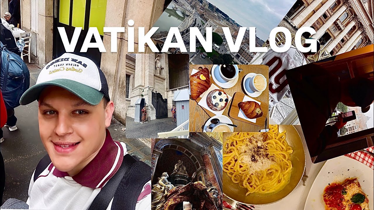 Roma’dan Dünyanın En Küçük Ülkesi Vatikan’a Geçtik 🇮🇹🇻🇦 | Vatikan Vlog🏛️🏺🍝
